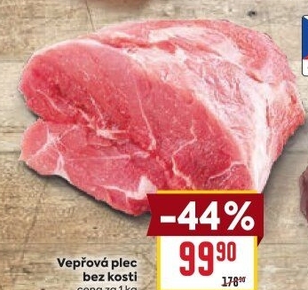 Vepřová plec bez kosti