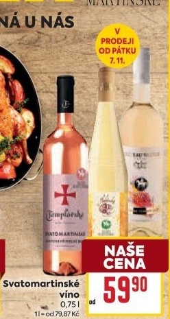 Vína - svatomartinské