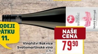 Vína Réva Rakvice - svatomartinská