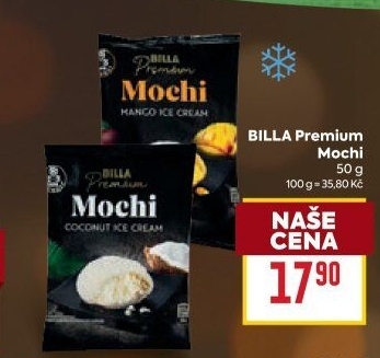 Zmrzlina Mochi Premium Billa