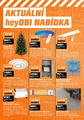 akční leták OBI 1.11.2025-30.11.2025