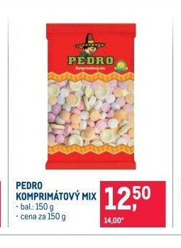 Pedro komprimátový mix