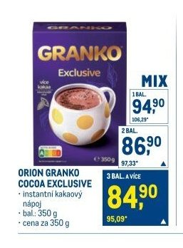ORION GRANKO COCOA EXCLUSIVE