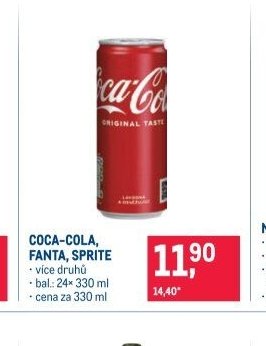 COCA-COLA, FANTA, SPRITE