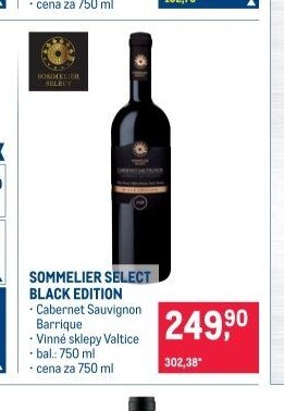 SOMMELIER SELECT BLACK EDITION
