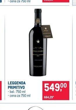 LEGGENDA PRIMITIVO