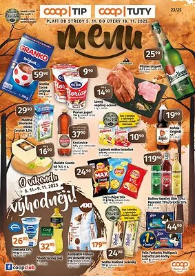 akční leták COOP 5.11.2025-18.11.2025