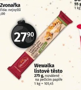 Wewalka listové těsto