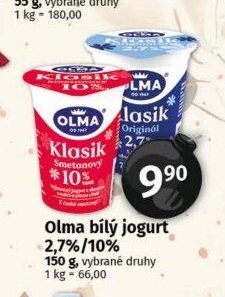 Olma bílý jogurt