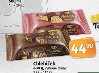 Chlebíček Sladká tečka