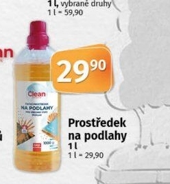 Čistič na podlahy Clean&
