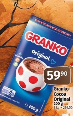 Instantní kakao Granko Orion