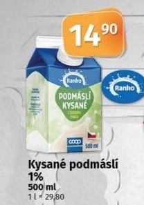 Kysané podmáslí Ranko