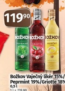 Likér Griotka Božkov