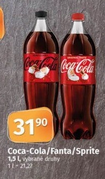 Limonáda Coca Cola
