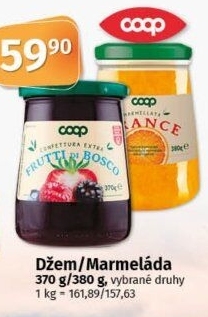 Marmeláda Coop