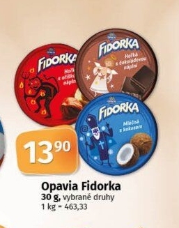 Oplatky Fidorka Opavia