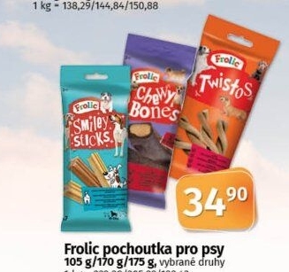 Pamlsky pro psy Frolic