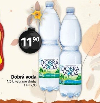 Přírodní voda Dobrá voda