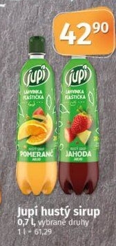 Sirup hustý Lahvinka Jupí