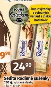 Sušenky Rodinné Sedita