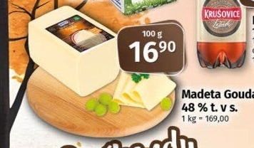 Sýr Gouda 48% Madeta