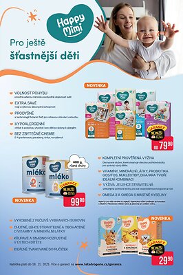akční leták Teta drogerie 6.11.2025-18.11.2025