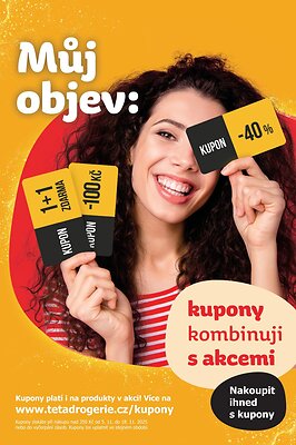 akční leták Teta drogerie 6.11.2025-18.11.2025