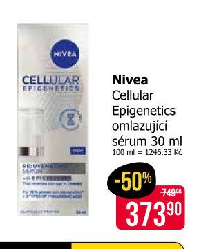 Nivea Cellular Epigenetics omlazující sérum 30 ml