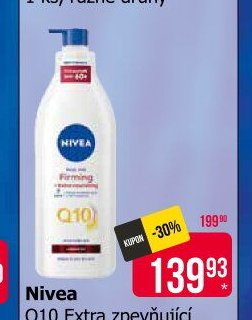 Nivea Q10 Extra zpevňující tělové mléko 400 ml