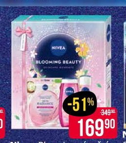 Nivea Blooming vánoční dárková sada pro ženy