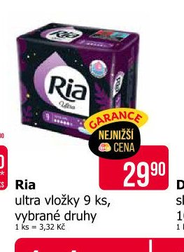 Ria ultra vložky