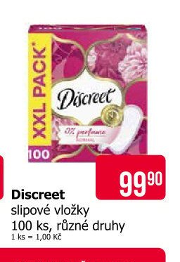 Discreet slipové vložky