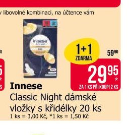 Innese Classic Night dámské vložky