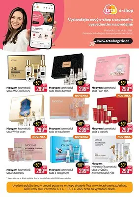 akční leták Teta drogerie 6.11.2025-18.11.2025