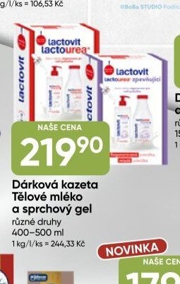 Dárková kazeta Lactovit