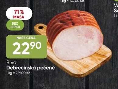 Bivoj Debrecínská pečeně