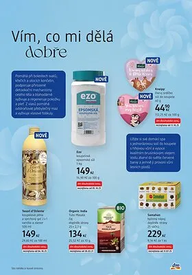 akční leták dm drogerie 6.11.2025-4.12.2025