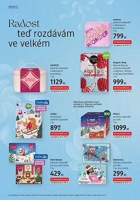 akční leták dm drogerie 6.11.2025-4.12.2025