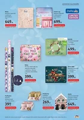 akční leták dm drogerie 6.11.2025-4.12.2025