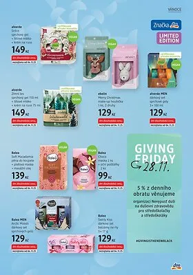 akční leták dm drogerie 6.11.2025-4.12.2025