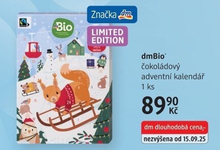 Adventní kalendář dm Bio