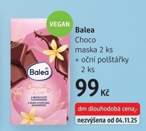 Dárková kazeta Chocolate Care Balea