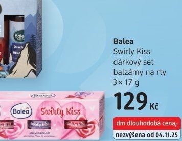 Dárková kazeta Swirly Kiss Balea