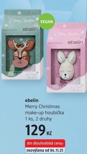 Sada houbiček na make up Ebelin