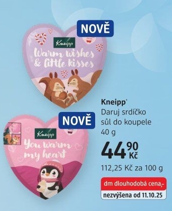 Sůl do koupele Kneipp