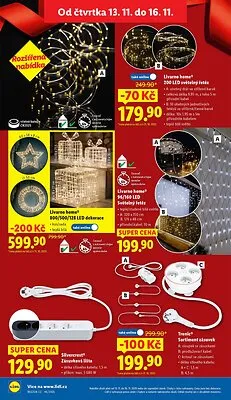 akční leták Lidl 10.11.2025-16.11.2025