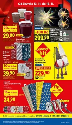 akční leták Lidl 10.11.2025-16.11.2025