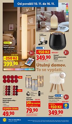 akční leták Lidl 10.11.2025-16.11.2025