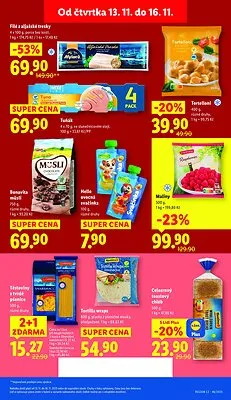 akční leták Lidl 13.11.2025-16.11.2025
